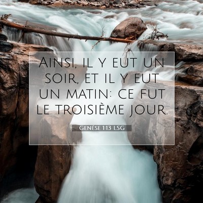 Genèse 1:13 Verset biblique expliqué