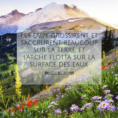 Genèse 7:18 Verset biblique expliqué