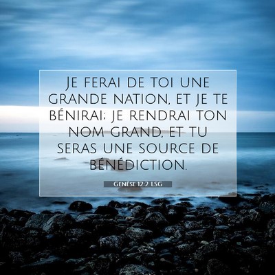 Genèse 12:2 Verset biblique expliqué