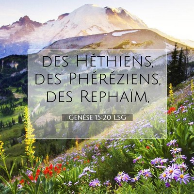 Genèse 15:20 Verset biblique expliqué