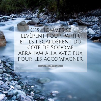 Genèse 18:16 Verset biblique expliqué