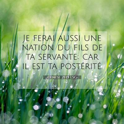 Genèse 21:13 Verset biblique expliqué