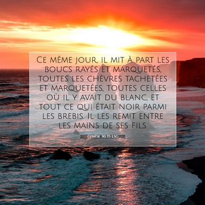 Genèse 30:35 LSG Image du verset biblique