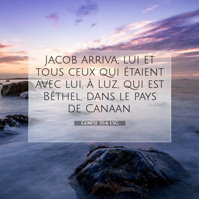 Genèse 35:6 Verset biblique expliqué