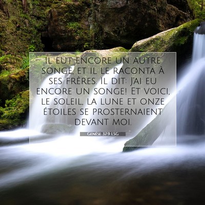 Genèse 37:9 LSG Image du verset biblique