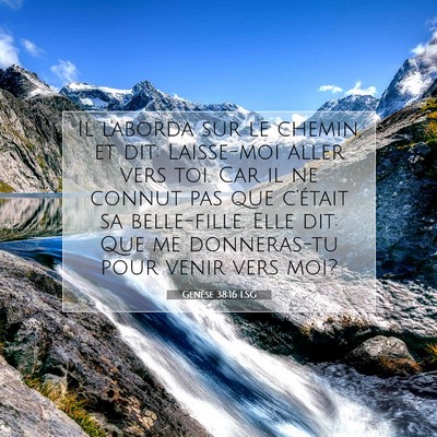 Genèse 38:16 Verset biblique expliqué