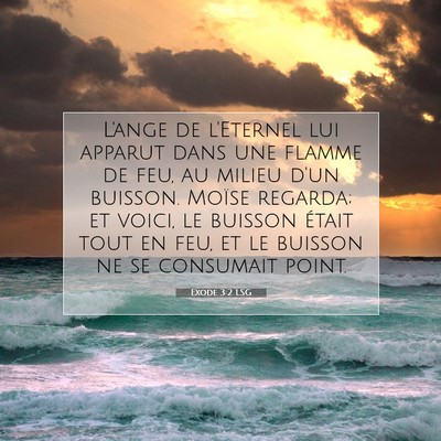 Exode 3:2 LSG Image du verset biblique