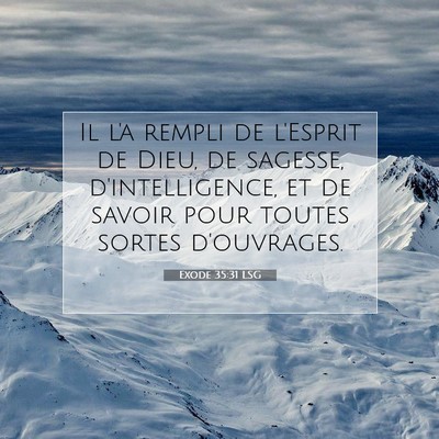 Exode 35:31 Verset biblique expliqué