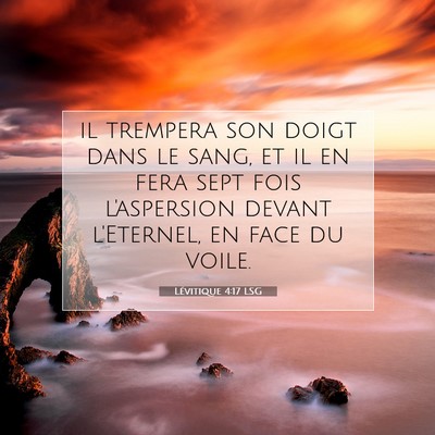 Lévitique 4:17 Verset biblique expliqué