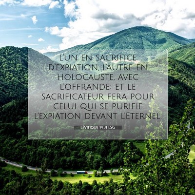 Lévitique 14:31 LSG Image du verset biblique