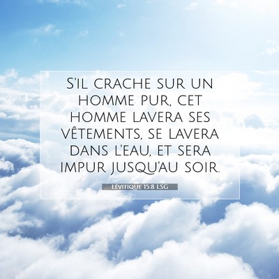 Lévitique 15:8 Verset biblique expliqué