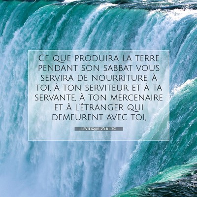 Lévitique 25:6 Verset biblique expliqué