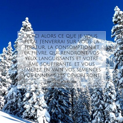 Lévitique 26:16 LSG Image du verset biblique