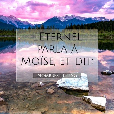 Nombres 13:1 Verset biblique expliqué