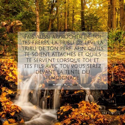 Nombres 18:2 Verset biblique expliqué