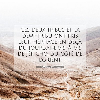 Nombres 34:15 LSG Image du verset biblique