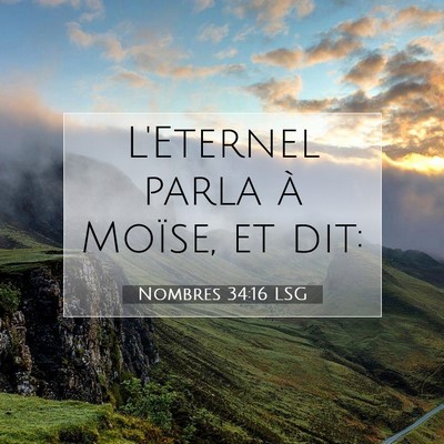 Nombres 34:16 Verset biblique expliqué