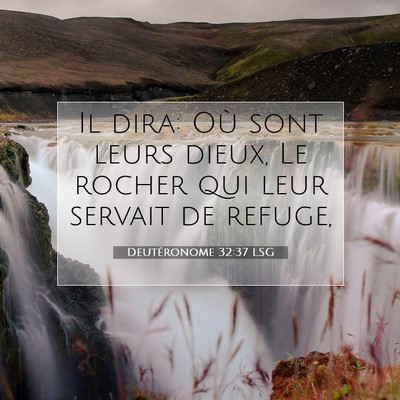 Deutéronome 32:37 Verset biblique expliqué