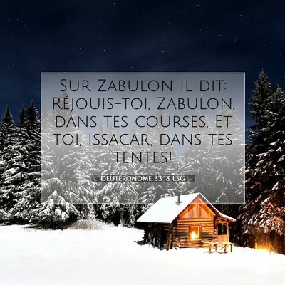 Deutéronome 33:18 LSG Image du verset biblique