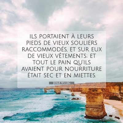 Josué 9:5 Verset biblique expliqué