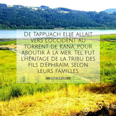 Josué 16:8 Verset biblique expliqué