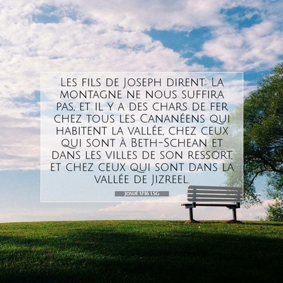 Josué 17:16 Verset biblique expliqué