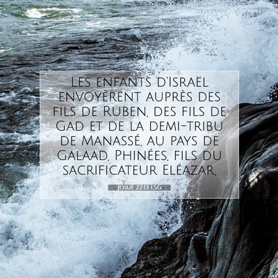 Josué 22:13 Verset biblique expliqué