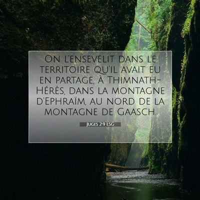 Juges 2:9 LSG Image du verset biblique