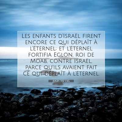 Juges 3:12 Verset biblique expliqué