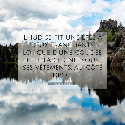 Juges 3:16 Verset biblique expliqué