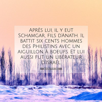 Juges 3:31 Verset biblique expliqué