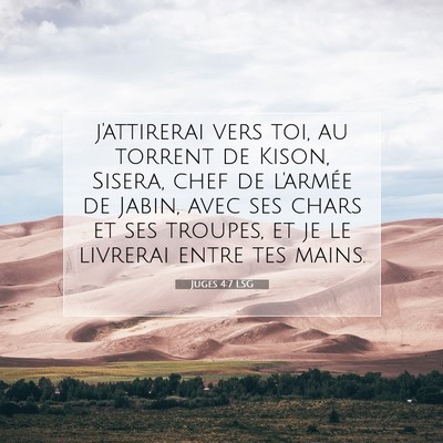 Juges 4:7 Verset biblique expliqué