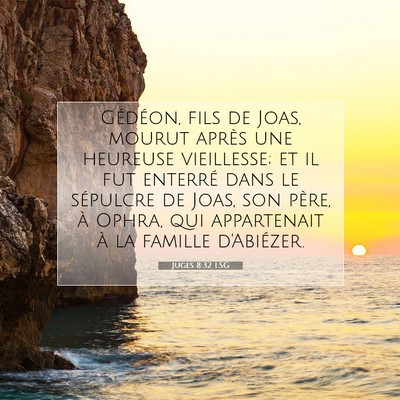 Juges 8:32 Verset biblique expliqué