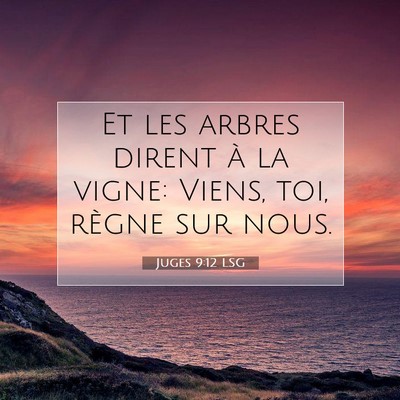 Juges 9:12 Verset biblique expliqué