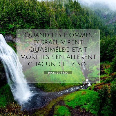 Juges 9:55 Verset biblique expliqué