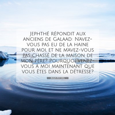 Juges 11:7 LSG Image du verset biblique