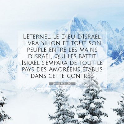 Juges 11:21 LSG Image du verset biblique