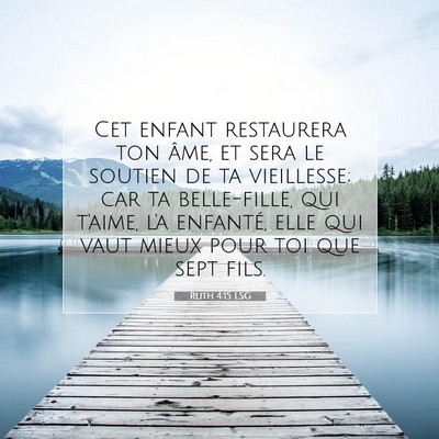 Ruth 4:15 Verset biblique expliqué