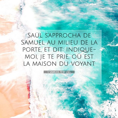 1 Samuel 9:18 Verset biblique expliqué