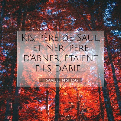 1 Samuel 14:51 Verset biblique expliqué