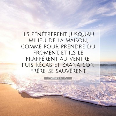 2 Samuel 4:6 Verset biblique expliqué