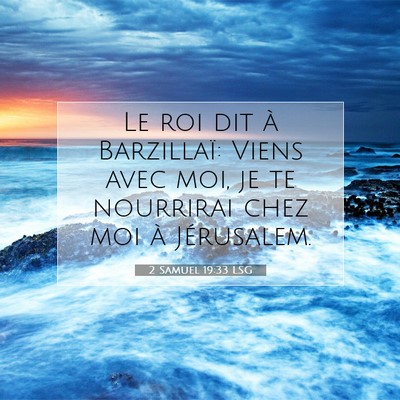 2 Samuel 19:33 Verset biblique expliqué