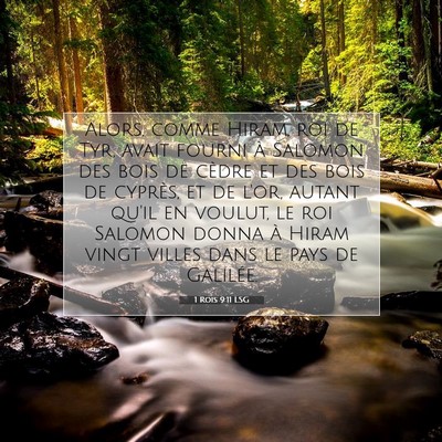 1 Rois 9:11 Verset biblique expliqué