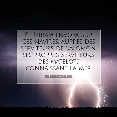 1 Rois 9:27 Verset biblique expliqué