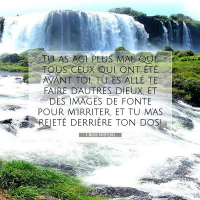 1 Rois 14:9 Verset biblique expliqué