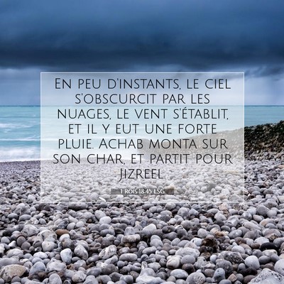 1 Rois 18:45 Verset biblique expliqué