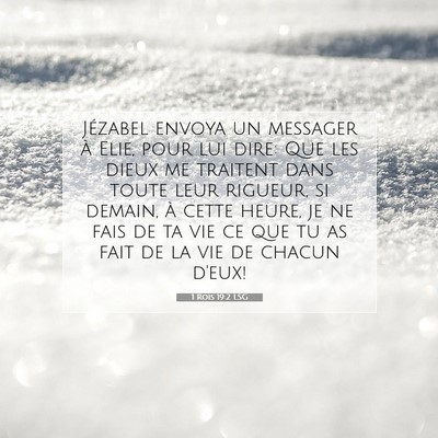 1 Rois 19:2 LSG Image du verset biblique