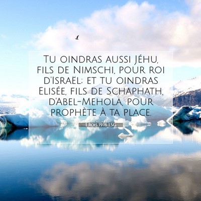 1 Rois 19:16 LSG Image du verset biblique