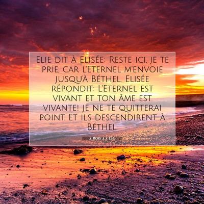 2 Rois 2:2 Verset biblique expliqué