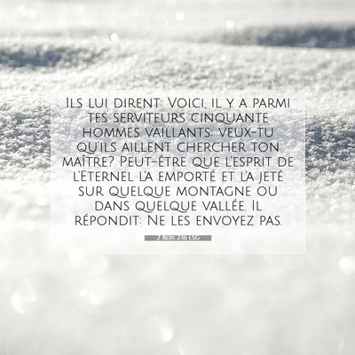 2 Rois 2:16 LSG Image du verset biblique